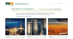 Desktop Screenshot of flyashdirect.com