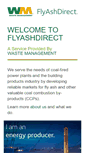 Mobile Screenshot of flyashdirect.com